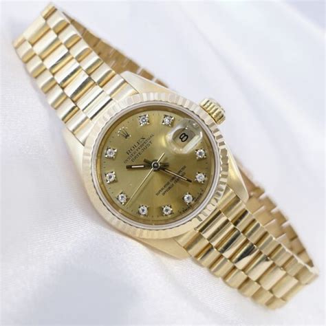 rolex gouden dames horloge|Rolex horloge.